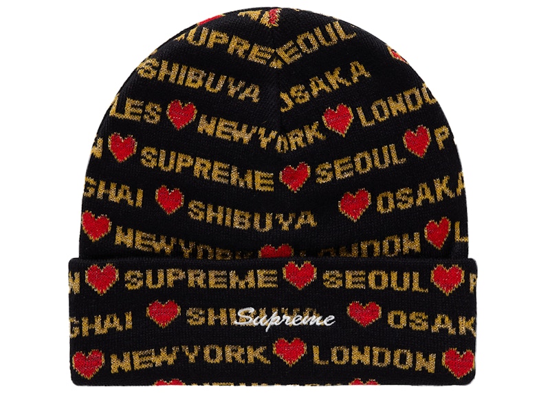 Supreme-Hearts-Beanie-Black.