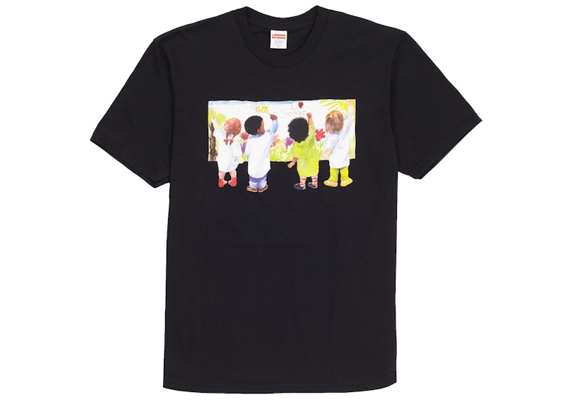 Supreme Kids Tee Black - SS19 - US