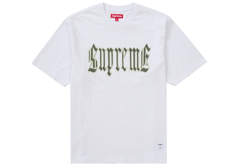 Supreme Old English S/S Top (SS24) White Men's - SS24 - US