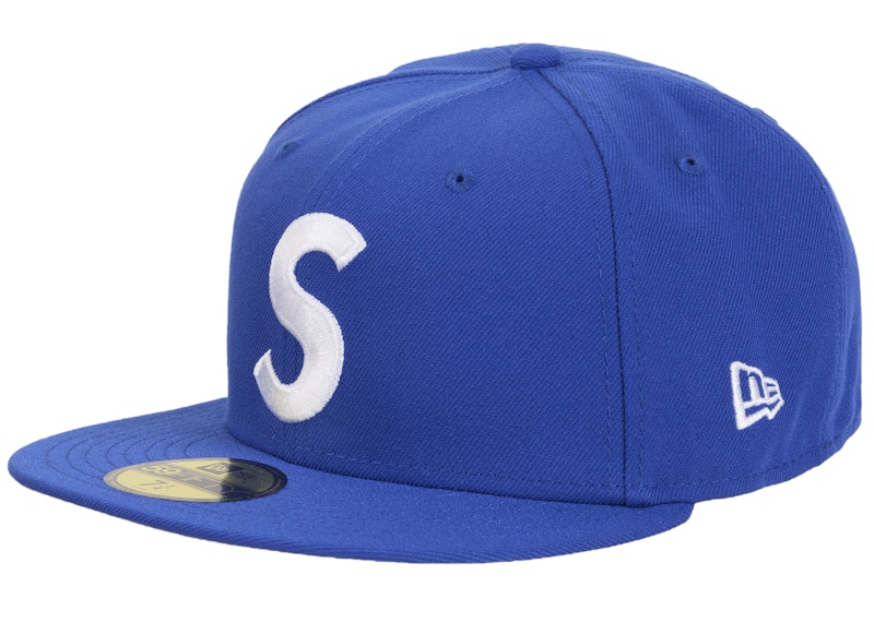 Supreme Screw Ball S Logo New Era 59Fifty Fitted Hat Royal - FW24 - US
