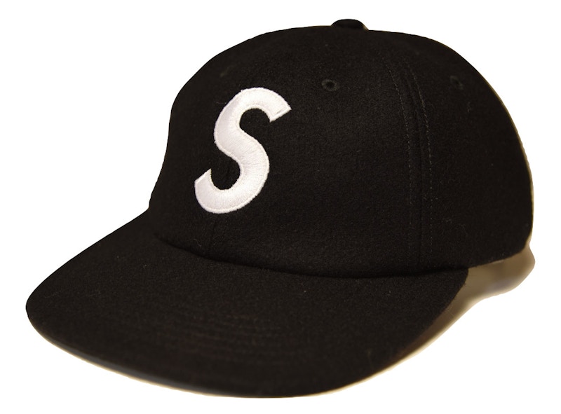 Supreme Wool S Logo Hat (FW15) Black - FW15 - US