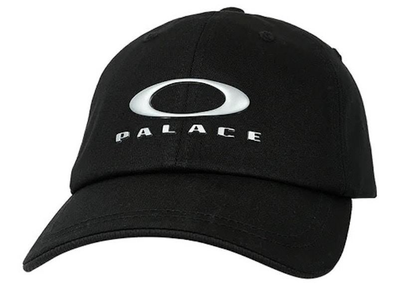 Palace-x-Oakley-6-Panel-Black-