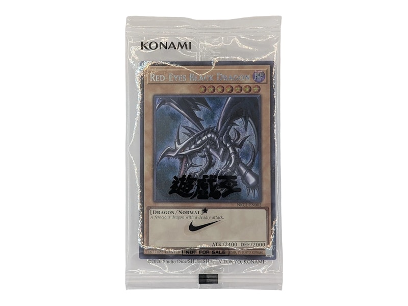 Red Eyes Black Dragon 2025 Yu-Gi-Oh Nike NKC1-EN002 Ungraded