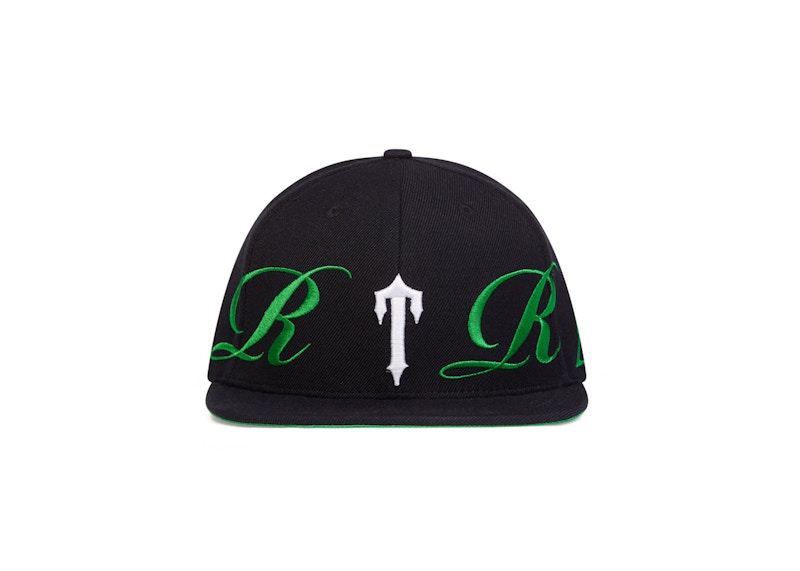 Trapstar Script Fitted Cap Black/Green - SS23 - US