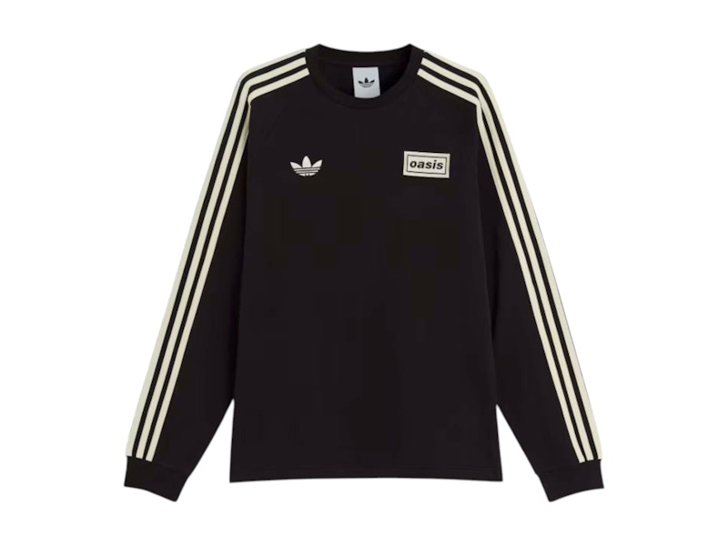 adidas x Oasis Tour 3-Stripes Longsleeve Tee Black メンズ - SS25 - JP
