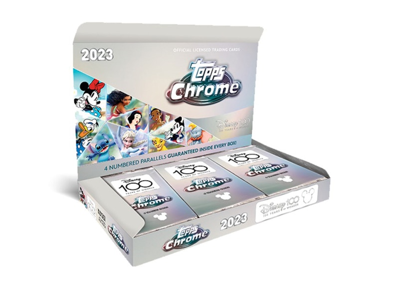 2023 Topps Disney 100 Chrome Hobby Box - 2023 - US