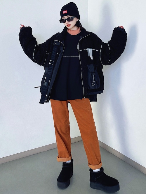 メンズ ニットキャップ ロゴ（ニットキャップ/ビーニー）｜DIESEL