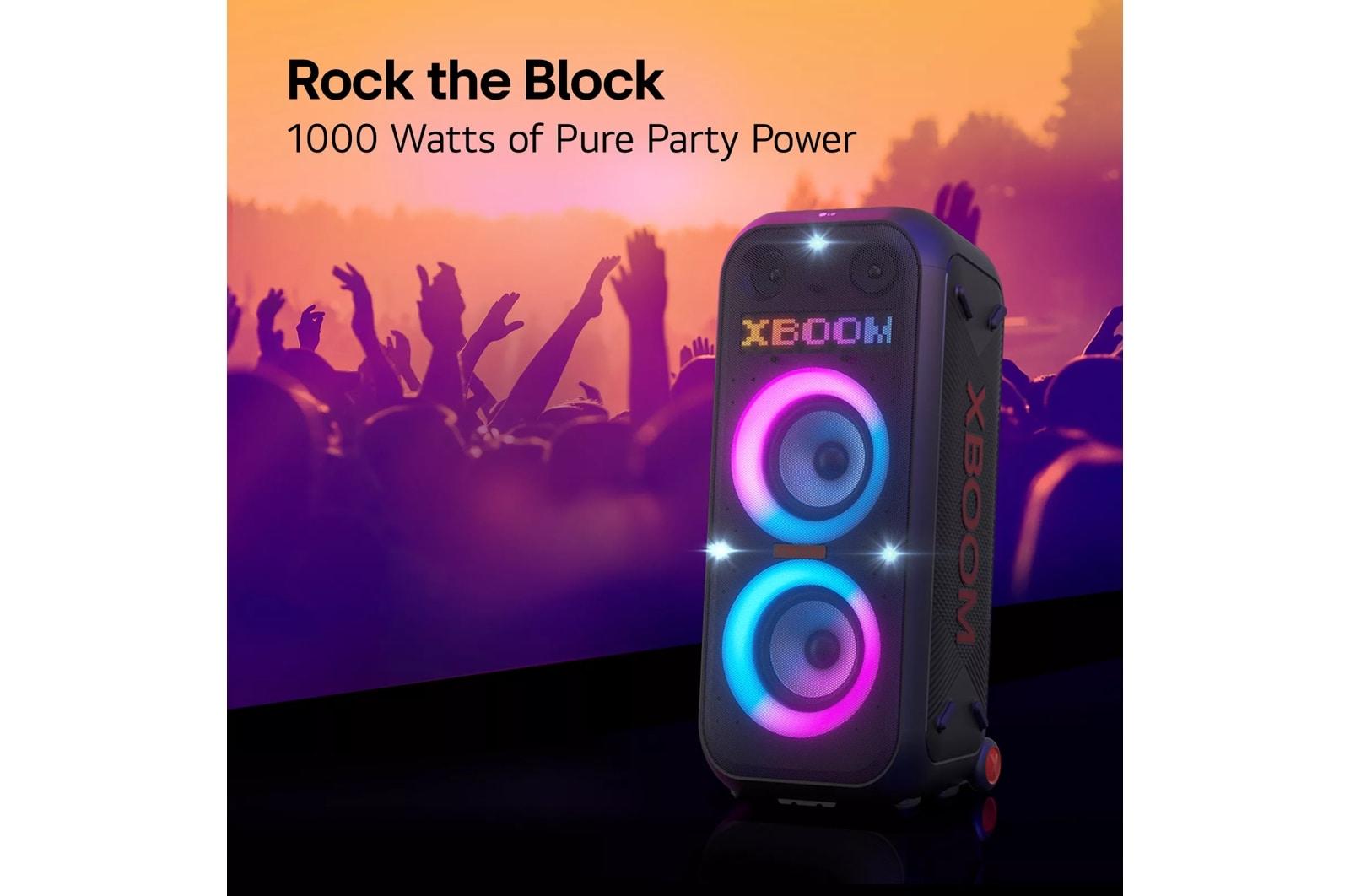 XL9T by LG - XL9T Bluetooth Speaker LG XBOOM with Dual 8 Inch