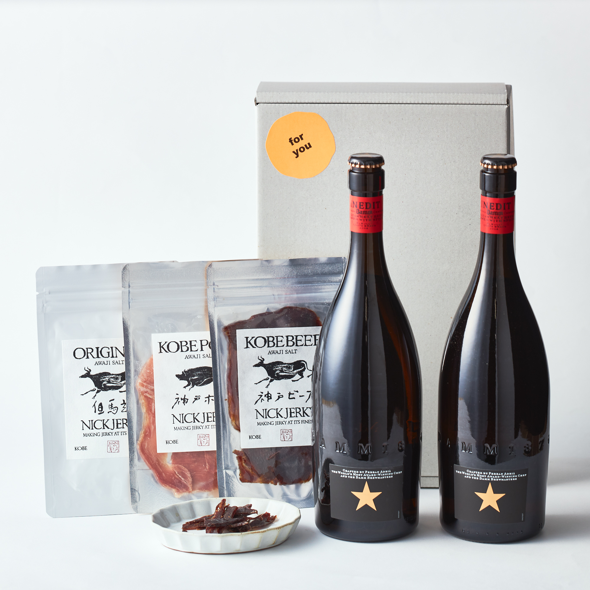 ブランド牛】選べるジャーキーと究極のビールセット | NICKJERKY