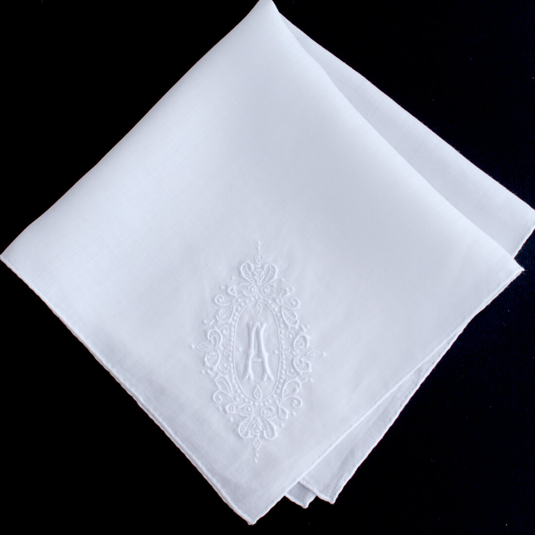 スワトウイニシャルハンカチーフ 2枚セット | SWATOW（スワトウ）の