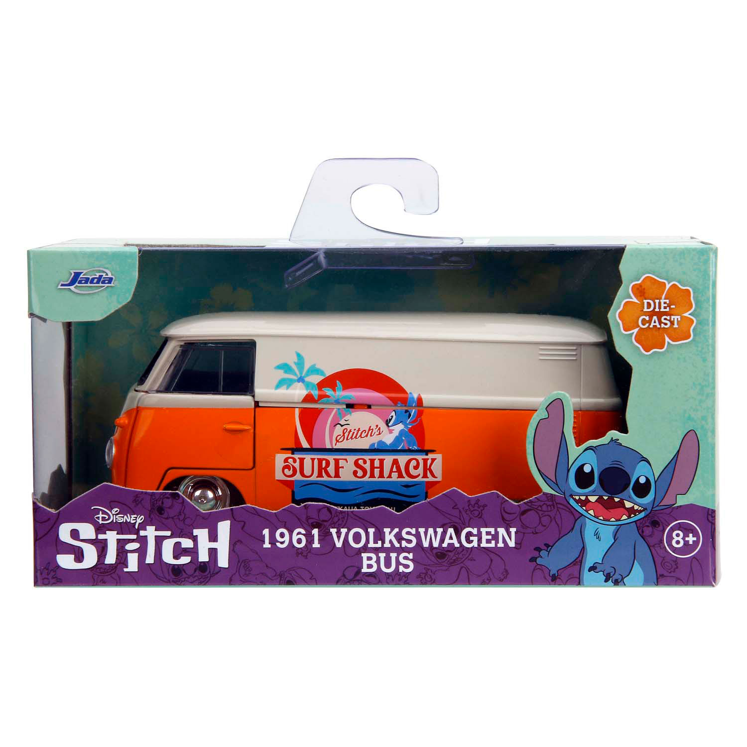 Jada Stitch 1961 VW Bus 1:33 | Thimble Toys