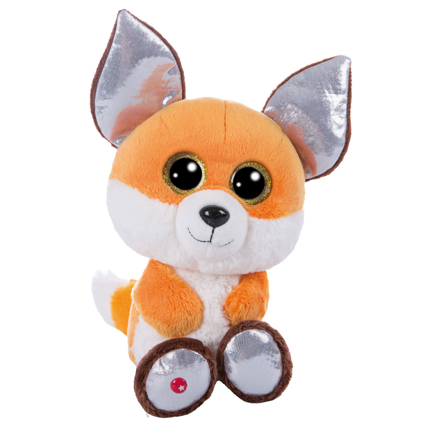 Nici Glubschis Plush Toy Fox Runizzi, 15cm | Thimble Toys
