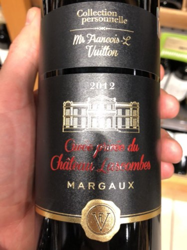Mr Francois-L Vuitton Cuvée Privée du Château Lascombes Margaux