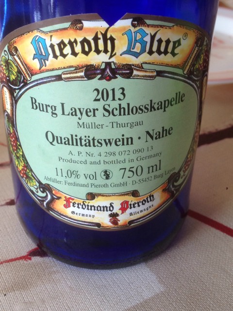 Pieroth Blue Burg Layer Schlosskapelle Müller-Thurgau | Vivino 日本語
