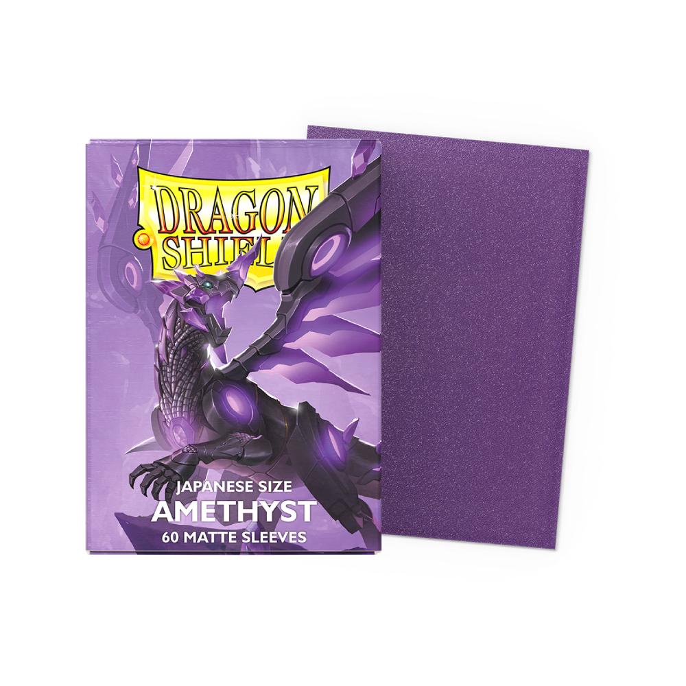DRAGON SHIELD - JAPANESE SIZE SLEEVES - AMETHYST - MATTE (60)