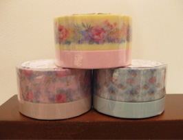 レースペーパー、マスキングテープ、付箋」 Coffret du