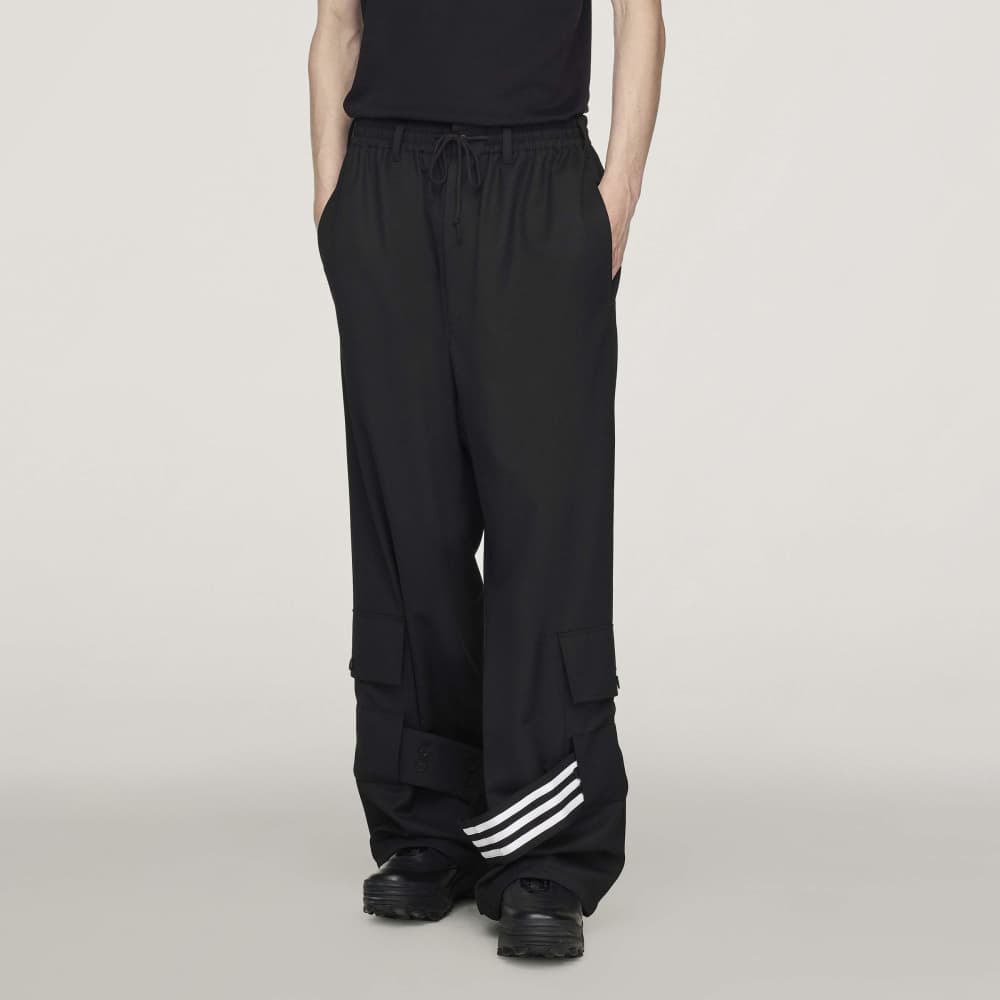Y-3 REFINED WOOL CARGO PANTS Y-3│Y-3 ワイスリー
