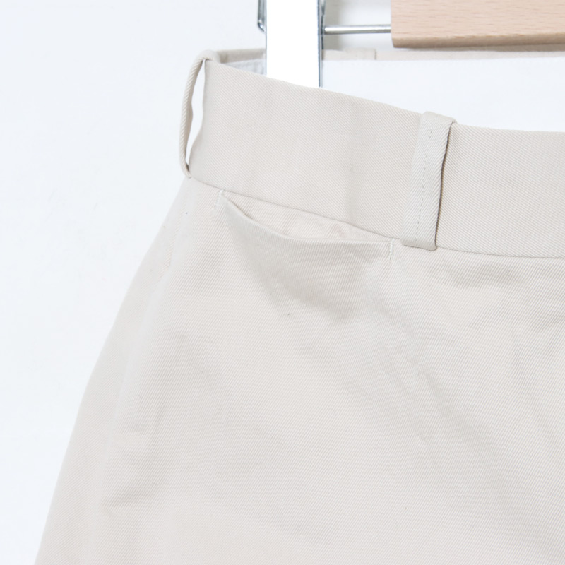 YAECA (ヤエカ) CHINO CLOTH PANTS WIDE STRAIGHT / チノクロスパンツ
