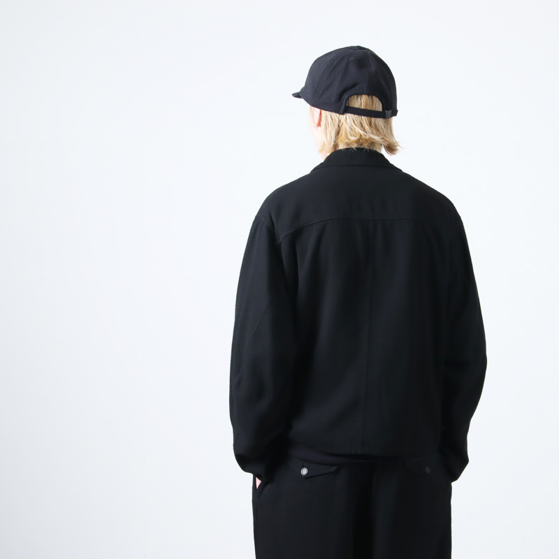 COMOLI (コモリ) シルクネップ キャップ