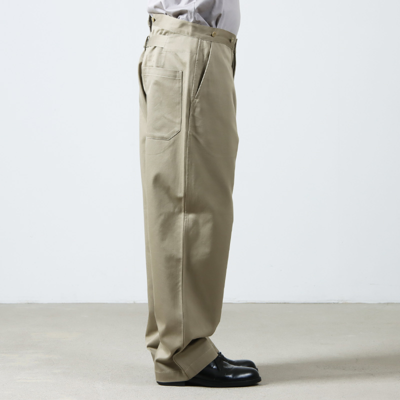 る*い様 COMOLI 22SS コットンチノオーバーパンツ 1 COMOLI (コモリ