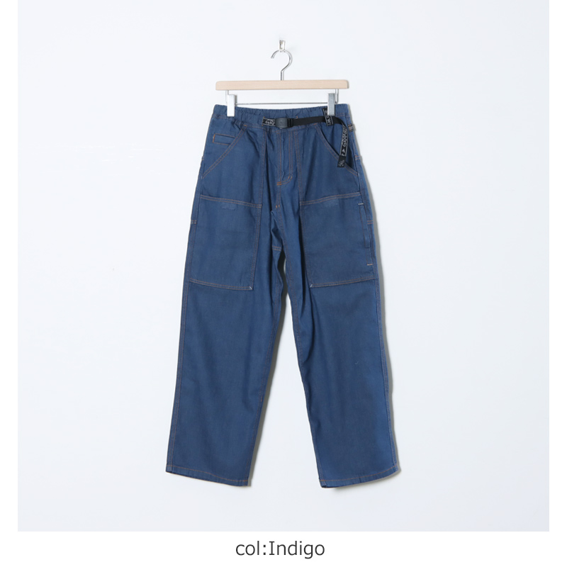 GRAMICCI (グラミチ) × and wander DENIM BAGGY PANTS #MEN / アンド