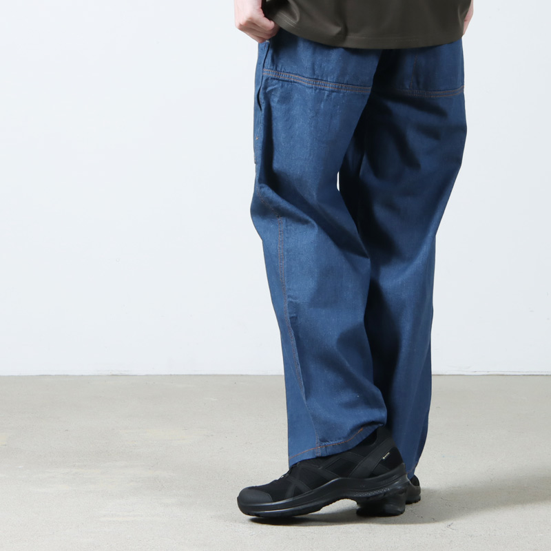 GRAMICCI (グラミチ) × and wander DENIM BAGGY PANTS #MEN / アンド