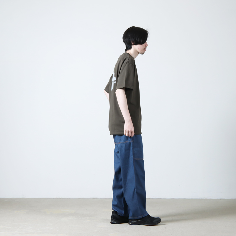 GRAMICCI (グラミチ) × and wander DENIM BAGGY PANTS #MEN / アンド