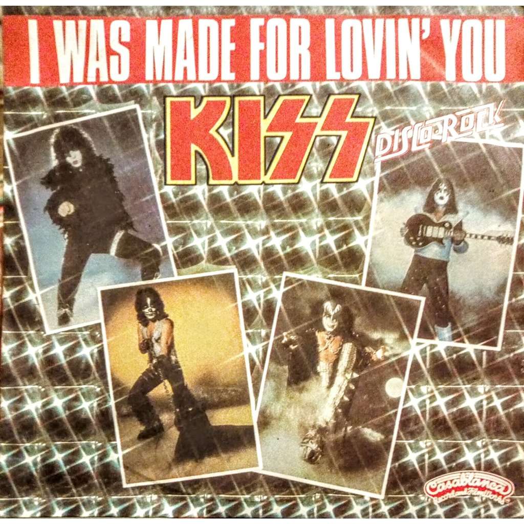 KISS I Was Made For Lovin You ゴールドプレート KISS I Was Made For
