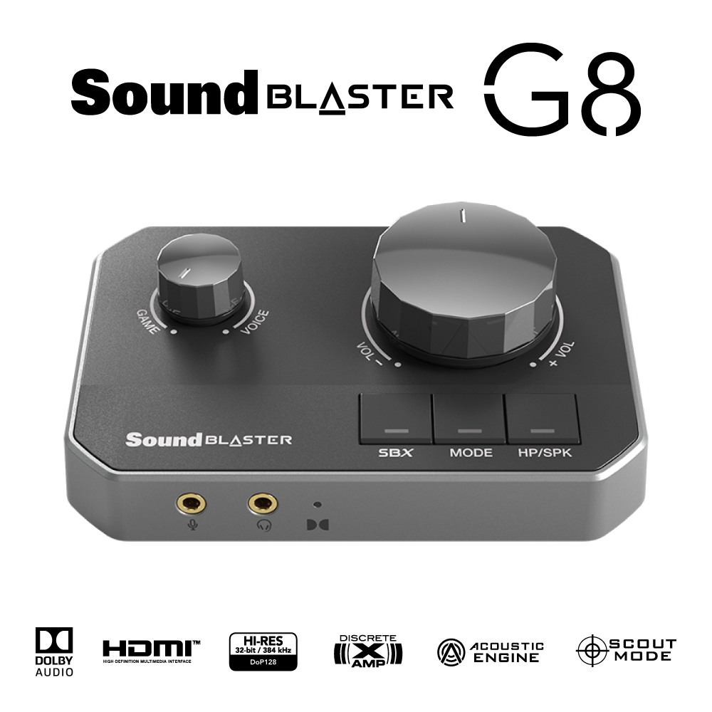 Sound Blaster G8 ［直販先行販売］ 発売のお知らせ