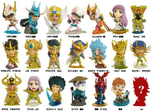 聖闘士星矢 超アニメヒーローズ 21種 聖闘士星矢 超アニメヒーローズ 21種