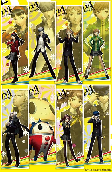 ペルソナ4 ゴールデン 販促 ポスター ペルソナ4G THE GOLDEN 非売品