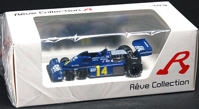 レーヴコレクション 完成品 1/43 ティレル P34 1976年 日本GP 2位 P