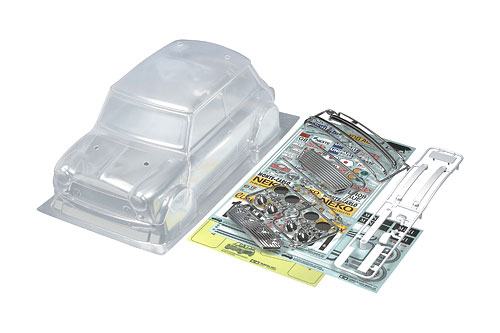 ラジコンボディ ミニクーパー'94 モンテカルロ ボディパーツセット