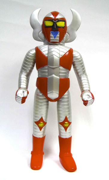 ソフビフィギュア 電人ザボーガー（シルバー版） 昭和レトロ パチ 電人