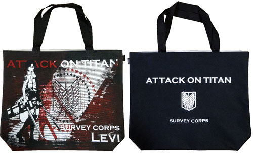 進撃の巨人 ビッグトートバッグ B リヴァイ[フラグメント]《在庫切れ》