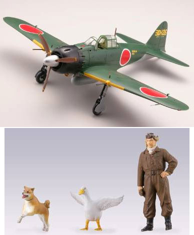 トミーテック1/48内部構造再現模型 零式艦上戦闘機52型夜戦