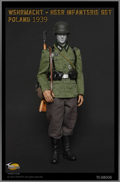 1/6スケール コスチュームセット WWII ドイツ国防軍 陸軍歩兵