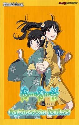 英語版】ヴァイスシュヴァルツ トライアルデッキ 偽物語 6個入りBOX