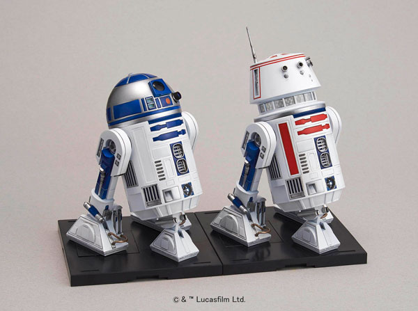 スターウォーズ 1/12 R2-D2＆R5-D4 プラモデル