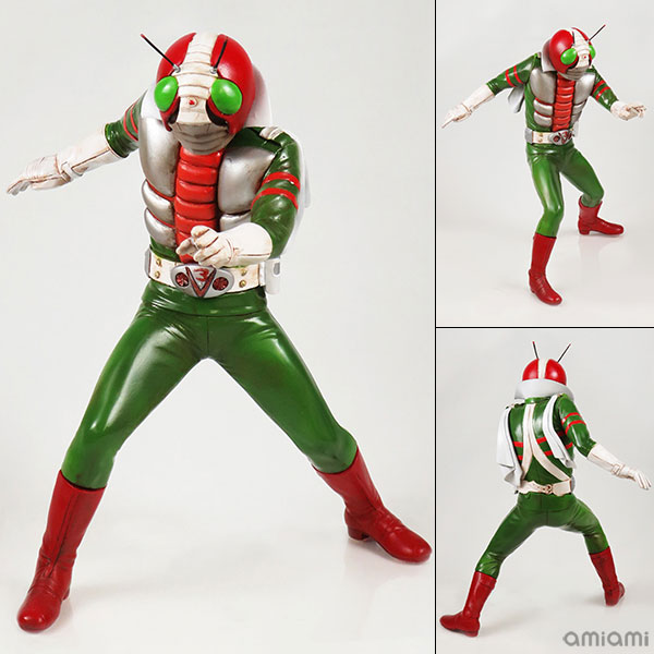 SUPER HERO SOFT VINYL MODEL KIT COLLECTION 仮面ライダーV3 『仮面