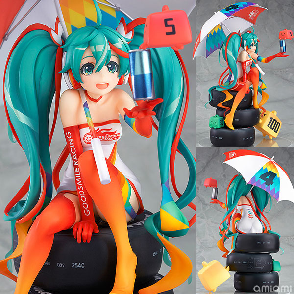 レーシングミク セパンVer. 高品質 初音ミク GTプロジェクト 1/8 完成