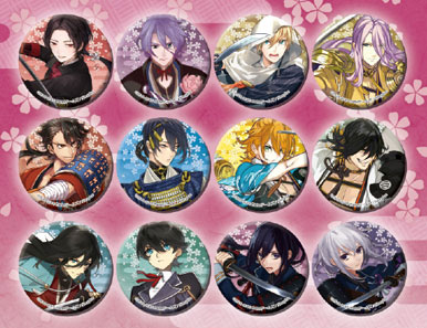 刀剣乱舞-ONLINE- 缶バッジコレクション(戦闘)VOL.1 20個入りBOX