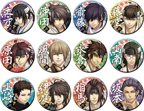 オトメイト【推し】缶バッジコレクション 薄桜鬼 真改 Vol.1 10個入り