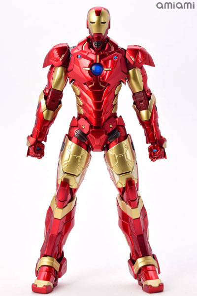 中古】(本体B/箱B)RE：EDIT IRON MAN #07 MARVEL NOW！ver. RED X GOLD