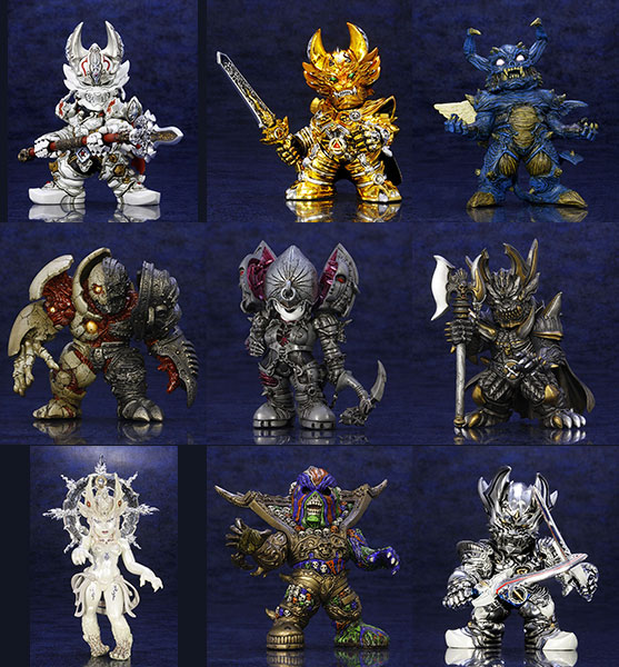 牙狼 20周年展 素体ホラー ソフビフィギュア イベント限定セット 未