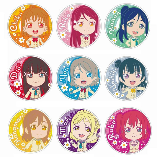 ラブライブ！サンシャイン！！ ラバーコースターSD Ver. 9個入りBOX