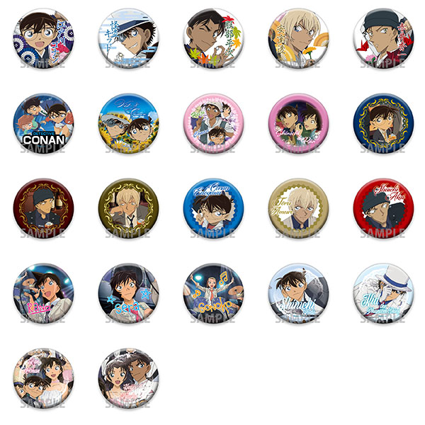 名探偵コナン 缶バッジコレクション Vol.2 22個入りBOX[セガ]《在庫切れ》