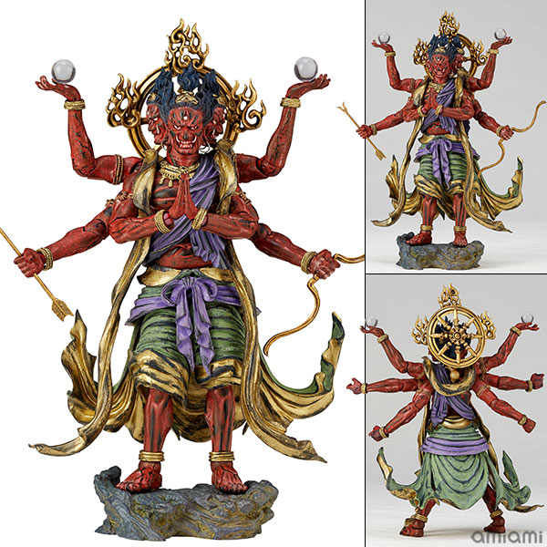 KT Project KT-025 タケヤ式自在置物 阿修羅 着彩版