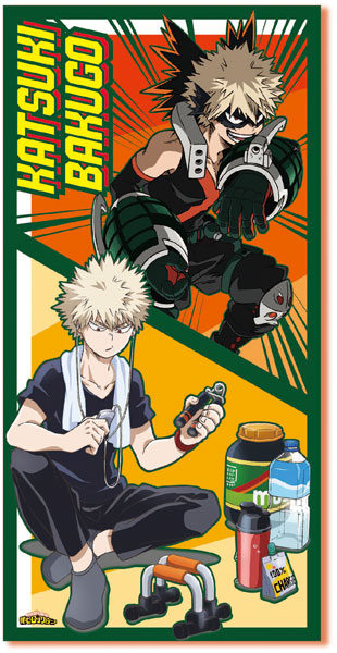 爆豪勝己 ヒロアカ 完全受注生産 Vol.29 ライジング ビッグタオル 原作