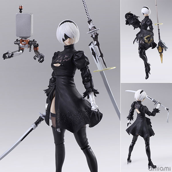 BRING ARTS NieR：Automata 2B＆機械生命体(2体セット Amazon | 【開封